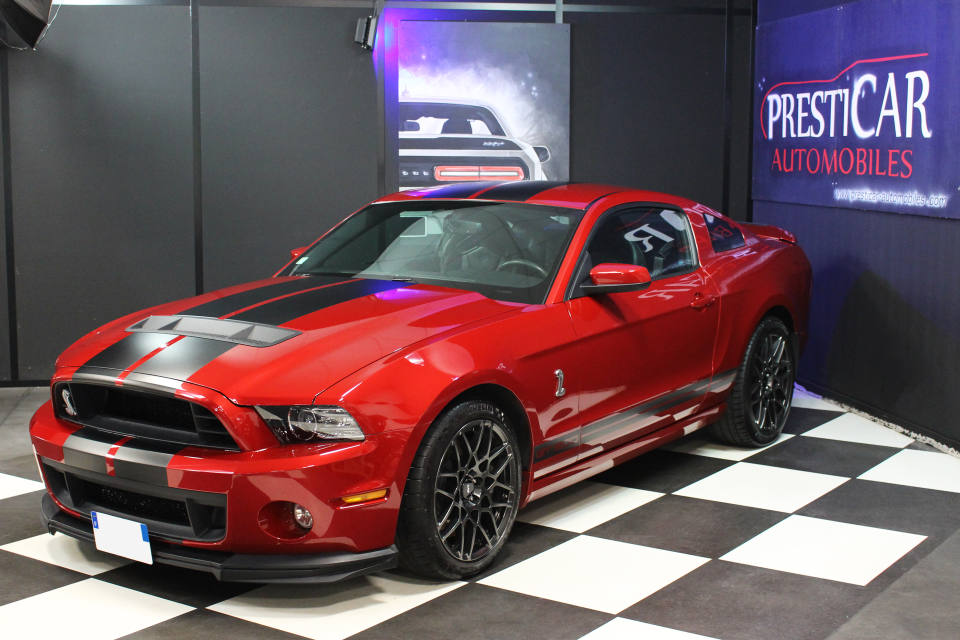 FORD Mustang Shelby GT 500 5.8 V8 662 Ch BVM 2013 - Presticar Automobiles